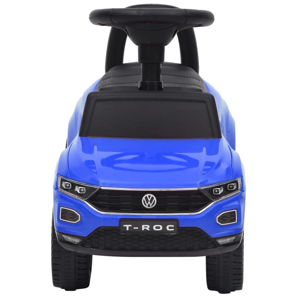 stumjams rotaļu auto, Volkswagen T-Roc, zils - amshop.lv