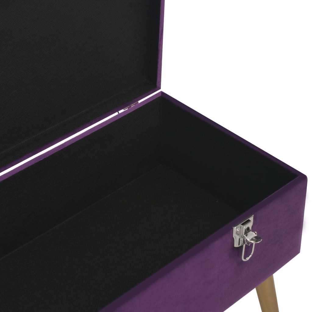 sols ar kasti, 80 cm, violets samts