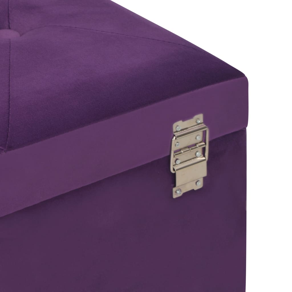 sols ar kasti, 80 cm, violets samts