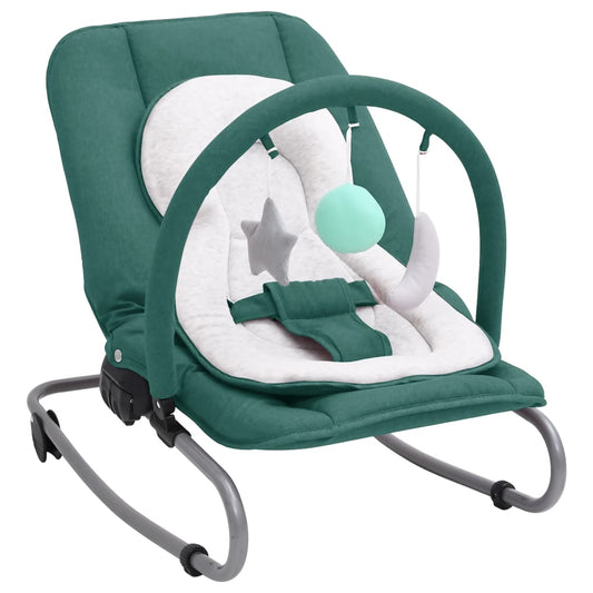 детское кресло-качалка, зеленый, сталь