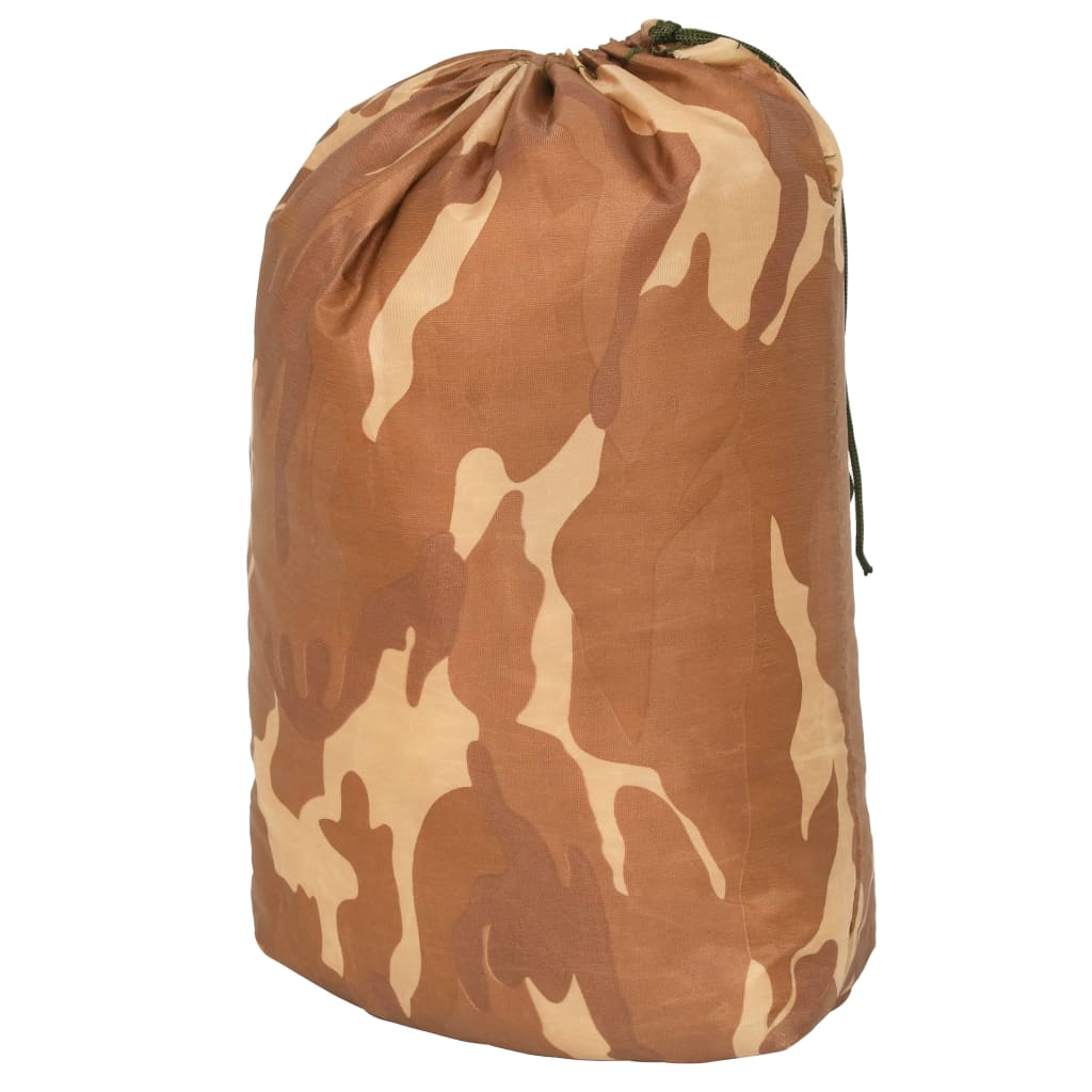 camouflage net with storage bag, 6x7 m, beige