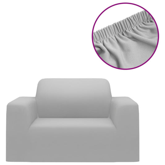 flexible sofa cover, gray polyester