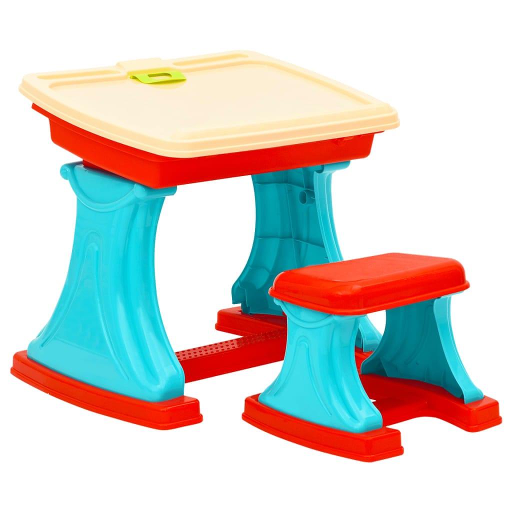 bērnu galds ar molbertu, regulējams - amshop.lv