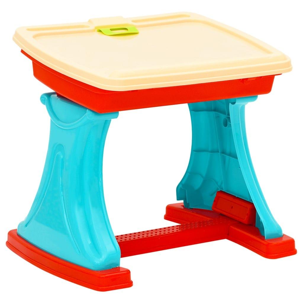 bērnu galds ar molbertu, regulējams - amshop.lv