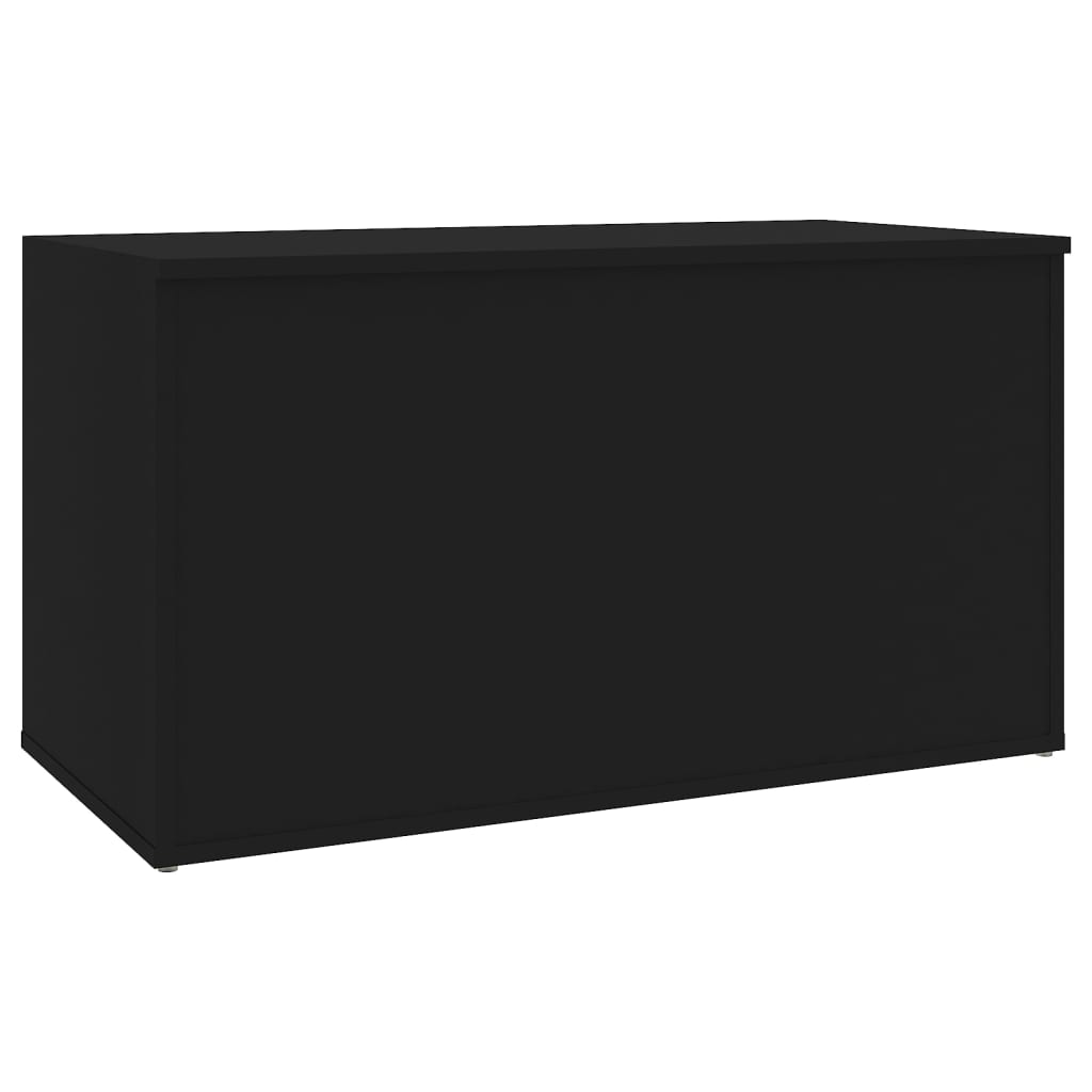 комод, черный, 84x42x46 см, инженерная древесина