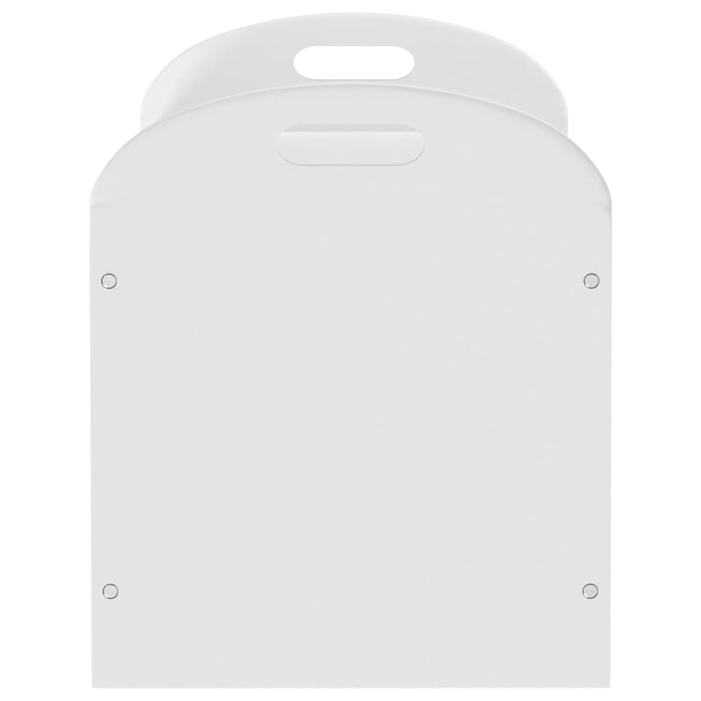 bērnu sols ar kasti, balts, 62x40x46,5 cm, MDF