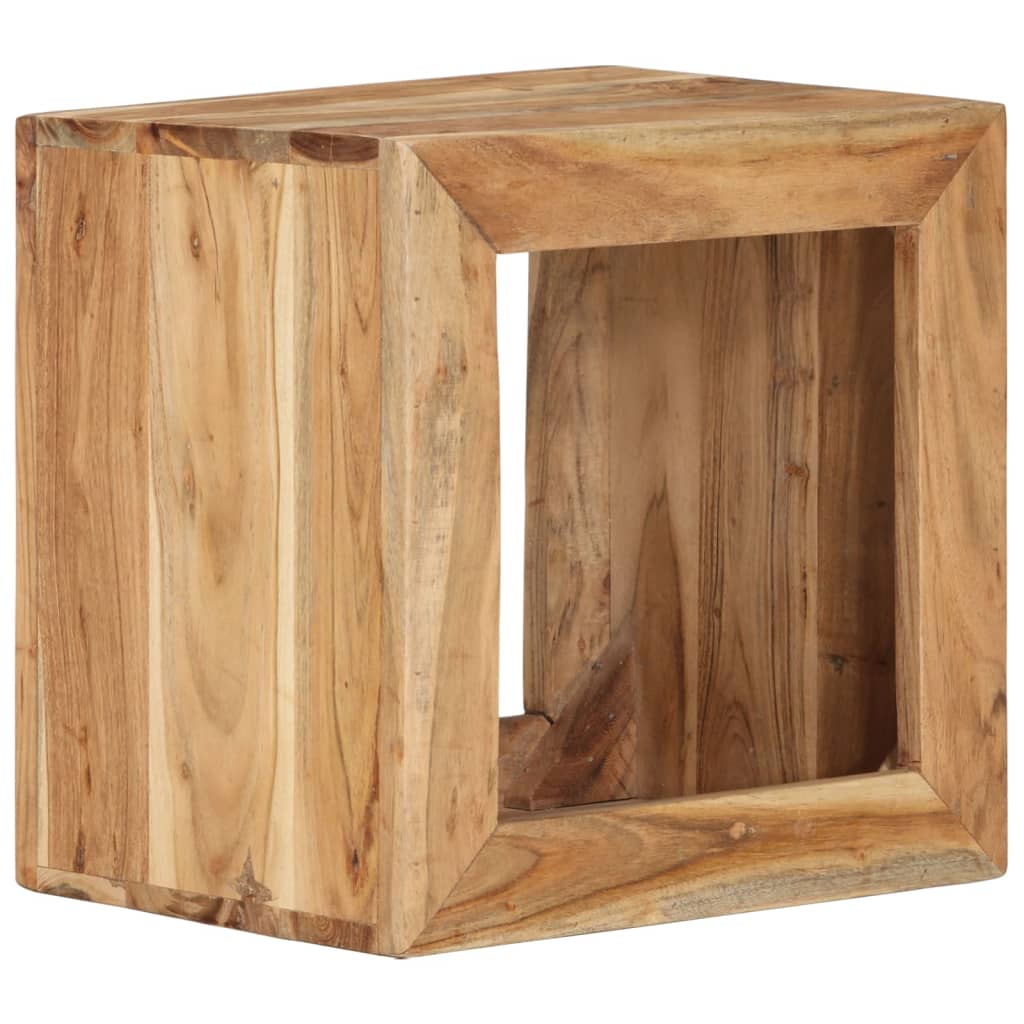 stool, 40x30x40 cm, solid acacia wood