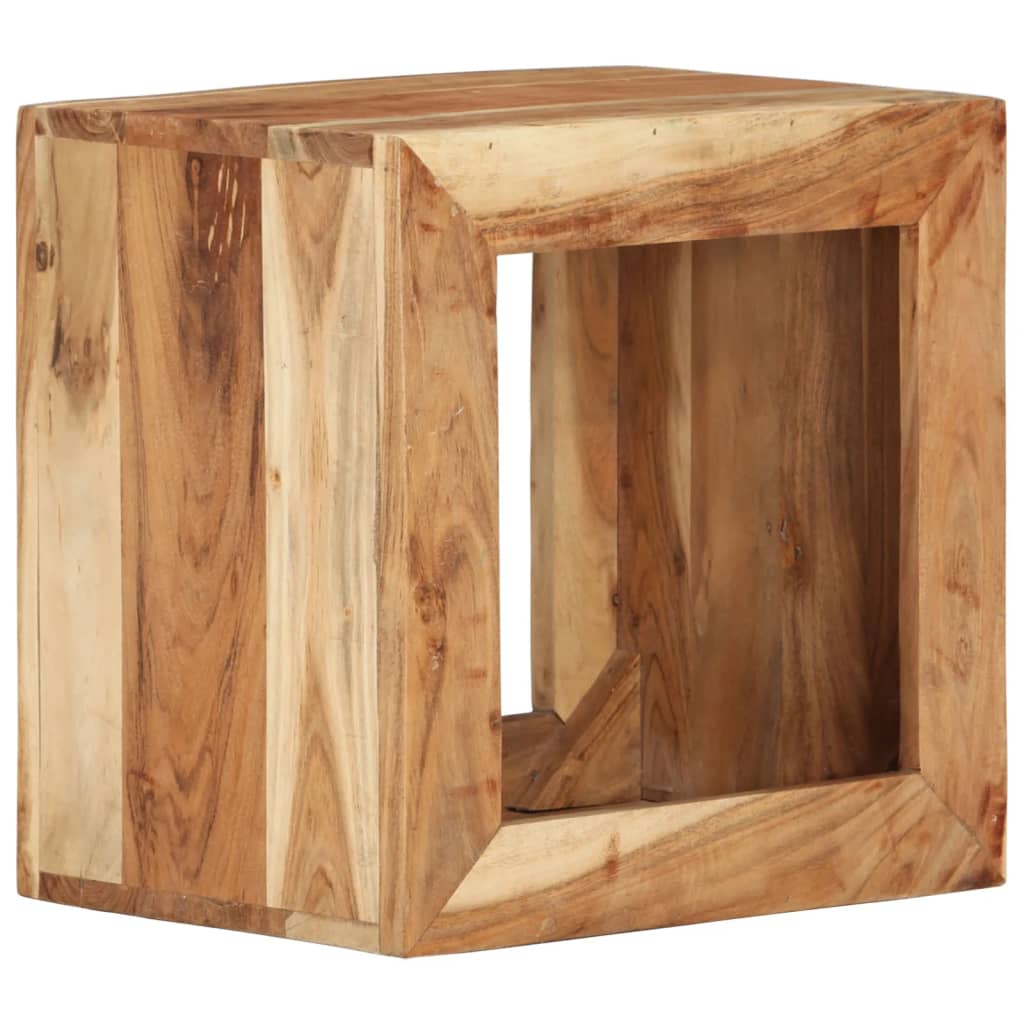 stool, 40x30x40 cm, solid acacia wood