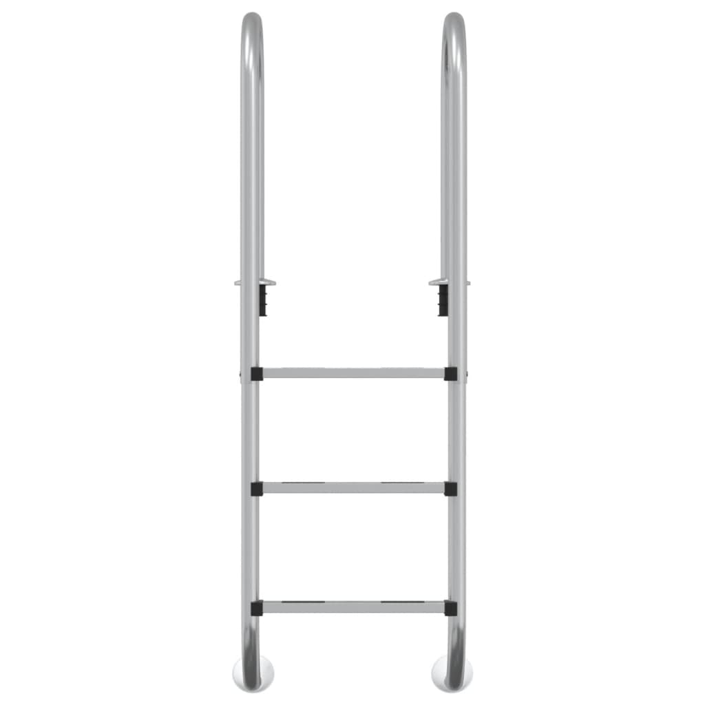 pool ladder, 54x38x158 cm, stainless steel, grade 304