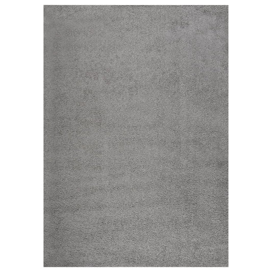 paklājs, pinkains, pelēks, 120x170 cm