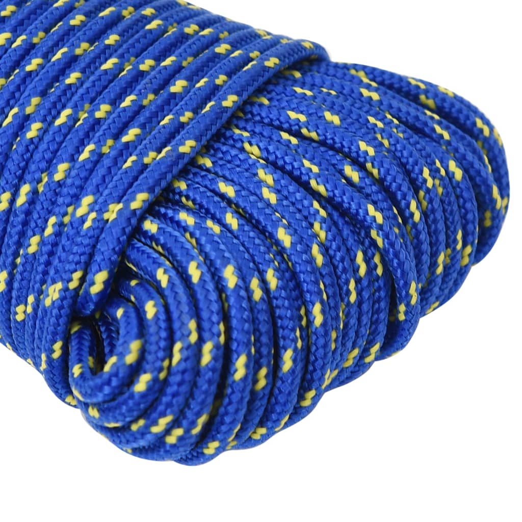 laivu virve, zila, 3 mm, 100 m, polipropilēns