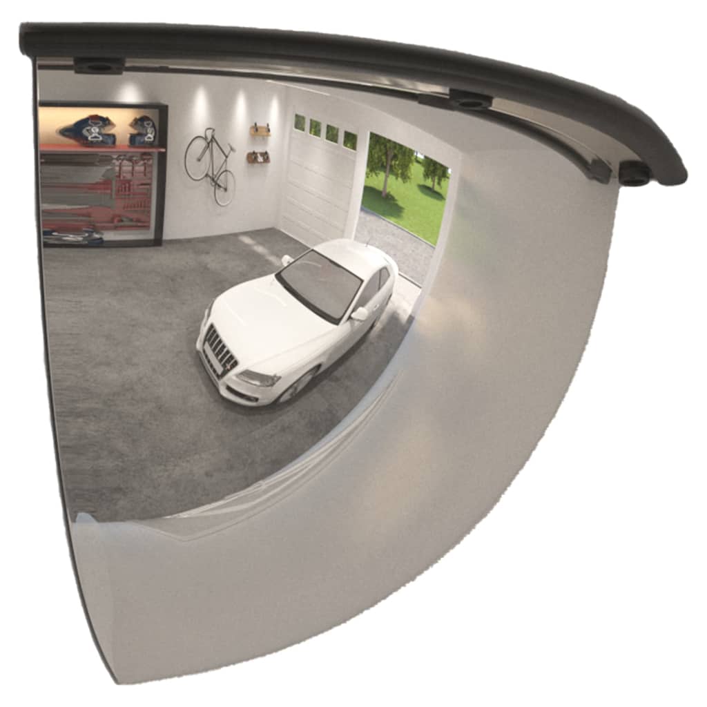 traffic mirrors, 2 pcs., quarter-domed, Ø30cm, acrylic
