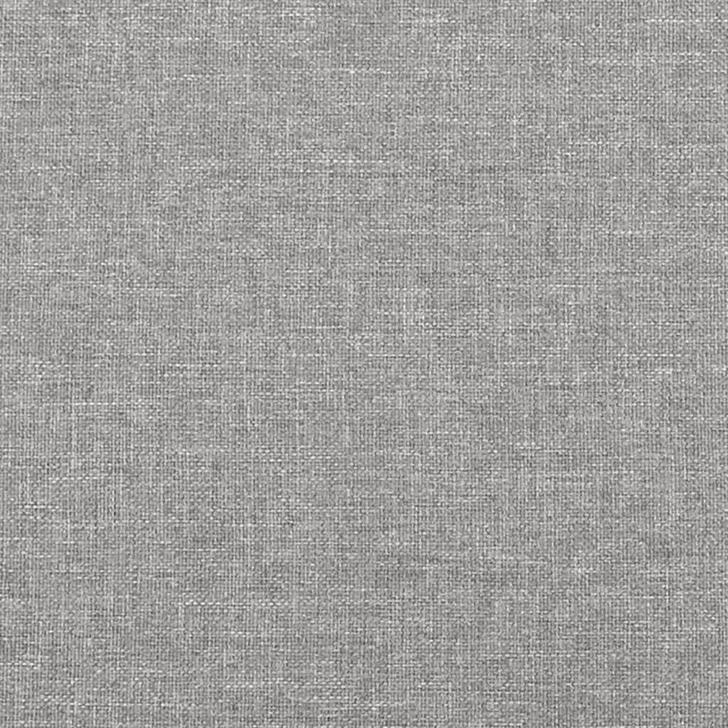 Матрас с карманными пружинами, светло-серый, 90x190x20 см, ткань