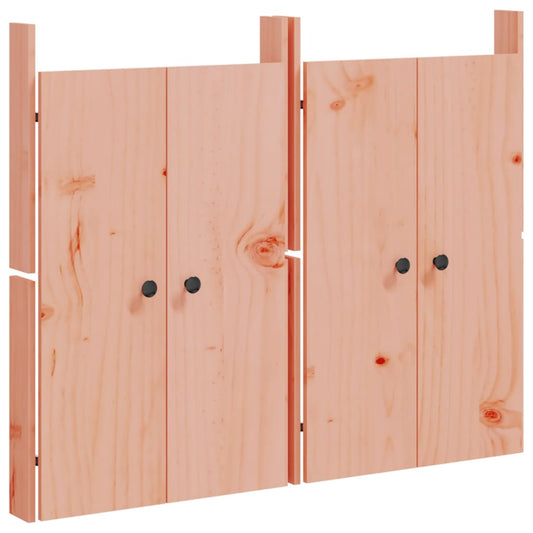 outdoor kitchen door, 2 pcs., 50x9x82 cm, solid spruce wood