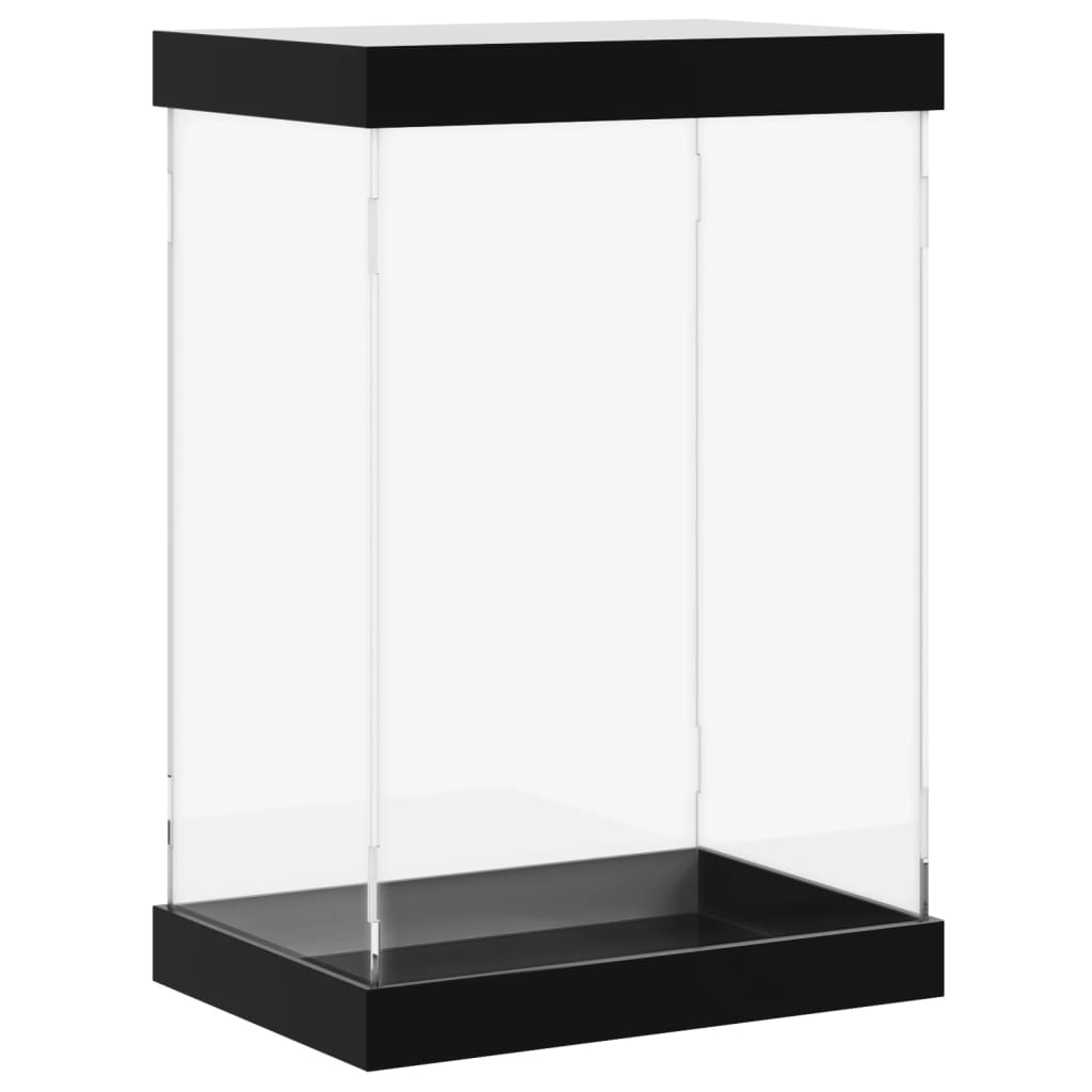 vitrīnas kaste, caurspīdīga, 17x12x25 cm, akrils