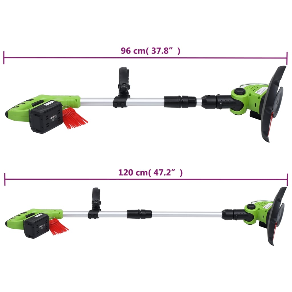 3-piece set of garden electric tools, wireless, charger