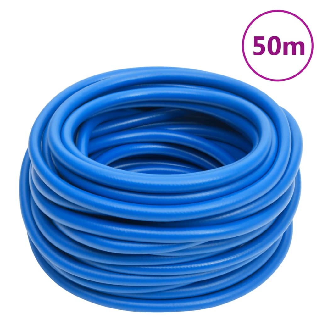 gaisa šļūtene, zila, 0,6", 50 m, PVC