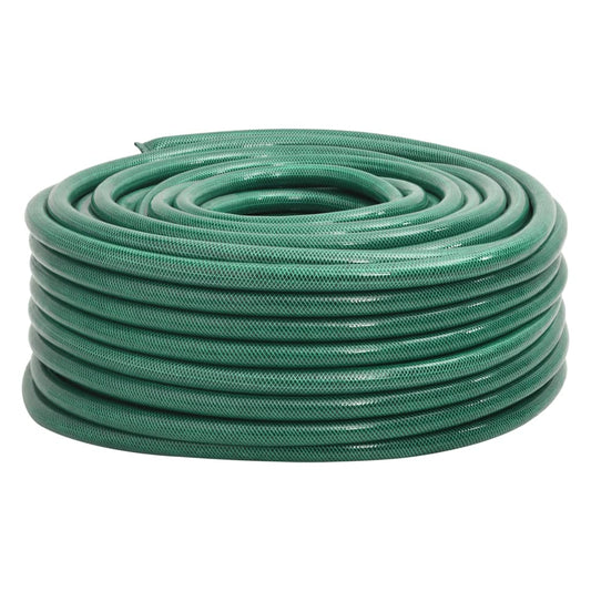 garden hose, green, 1.3", 30 m, PVC