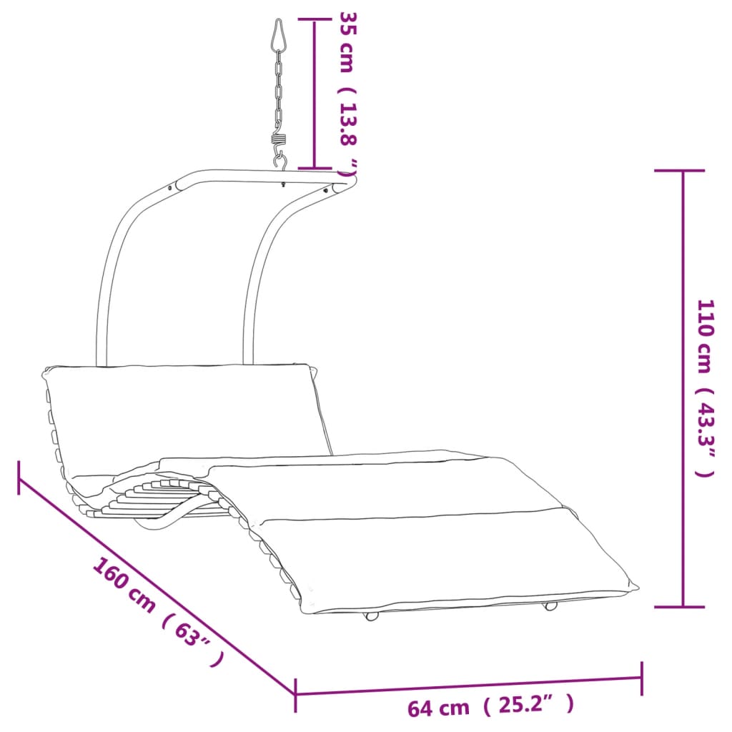 šūpuļkrēsls ar matraci, audums, papeles masīvkoks