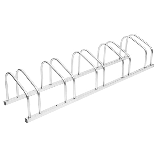 bicycle stand for 5 bicycles, galvanized steel