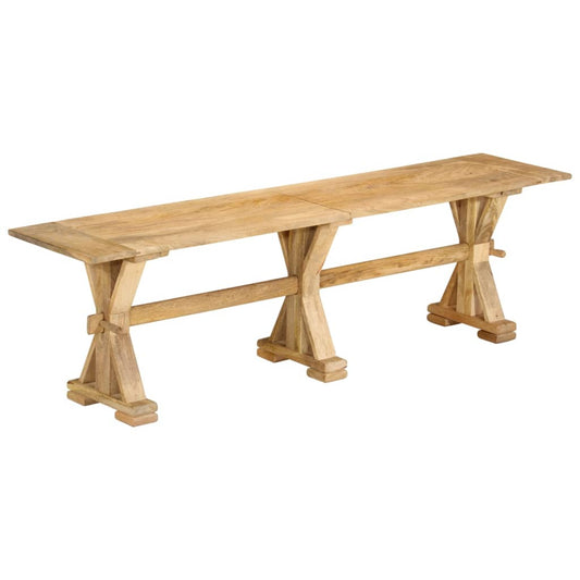 bench, 160x35x45 cm, solid mango wood