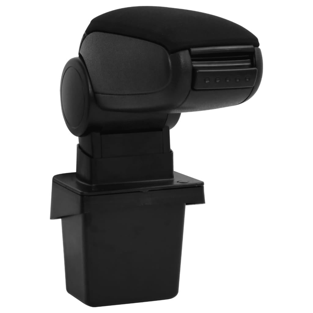 car armrest, black, 15x31.5x(35-51) cm, ABS