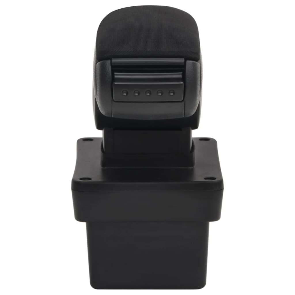 car armrest, black, 17x40x(31-49) cm, ABS