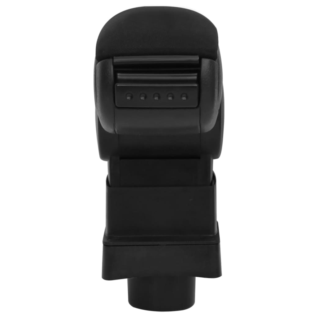 подлокотник для автомобиля, черный, 13x31,5x(29-51) см, ABS