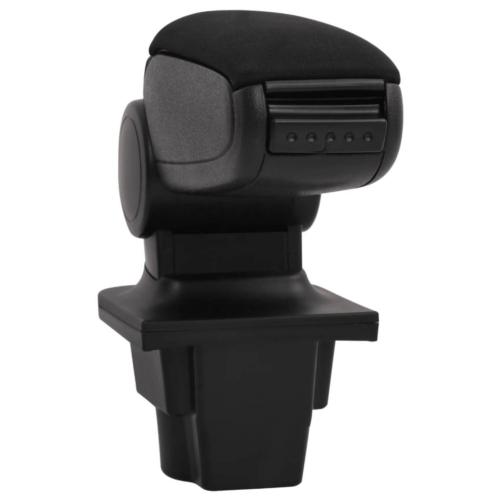 car armrest, black, 16x35x(30-49) cm, ABS