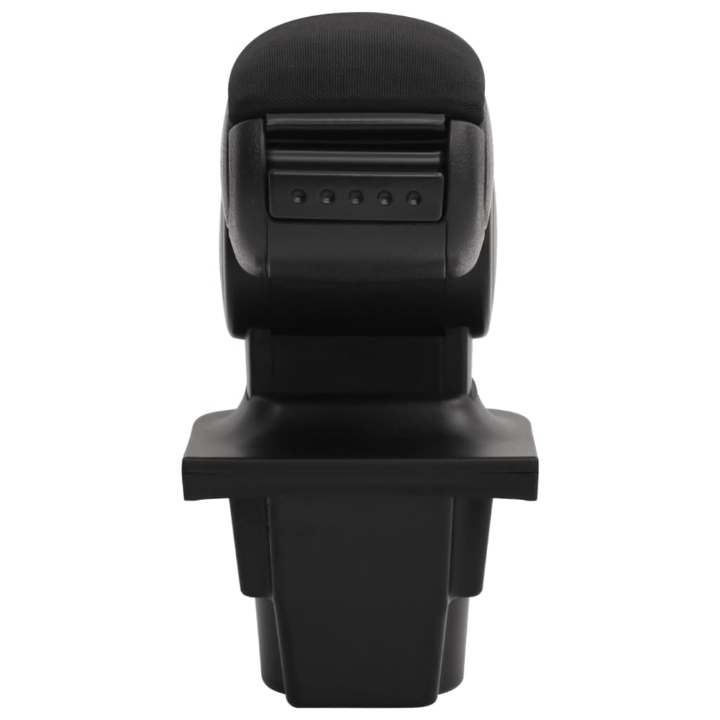 car armrest, black, 16x35x(30-49) cm, ABS