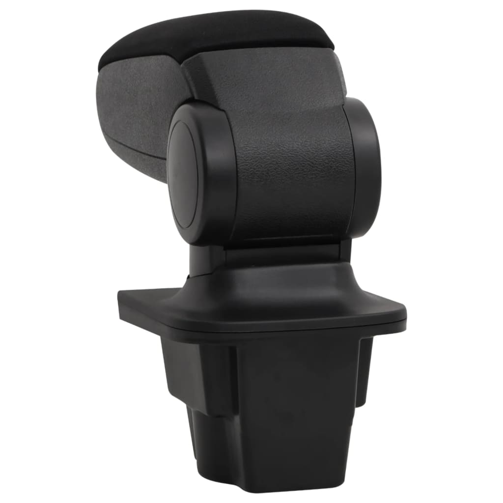 подлокотник для автомобиля, черный, 16x35x(30-49) см, ABS