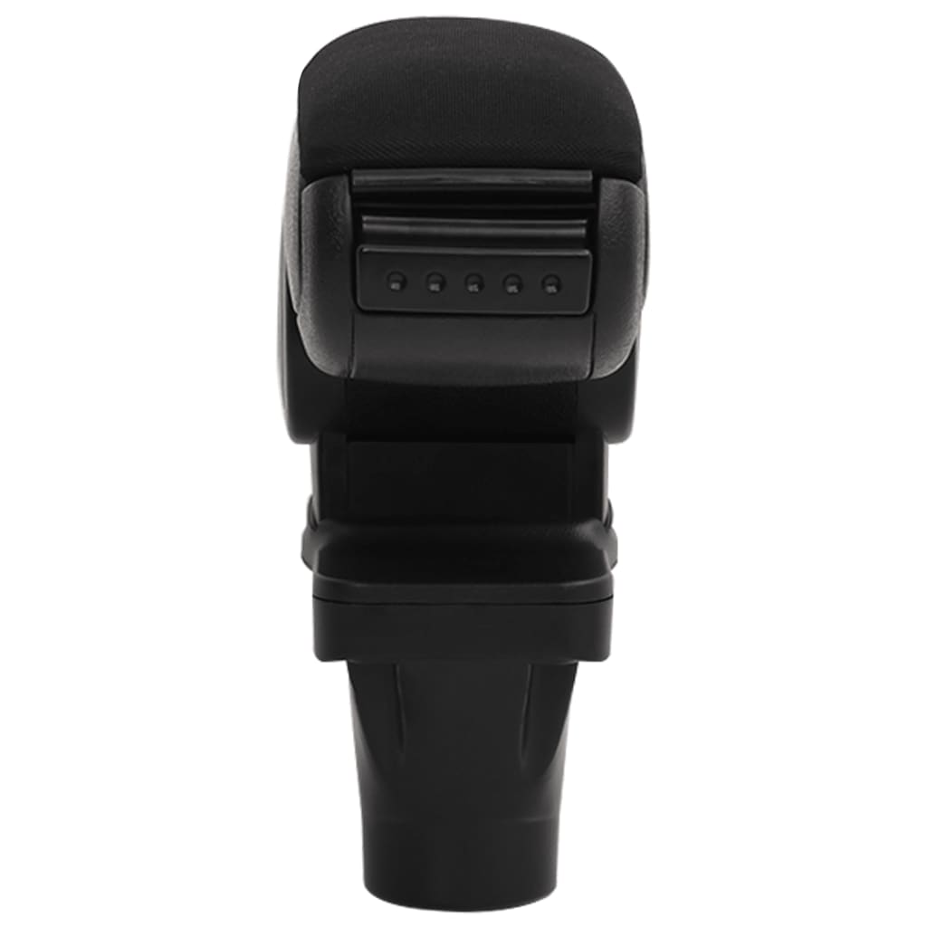 подлокотник для автомобиля, черный, 12x36x(31-46) см, ABS