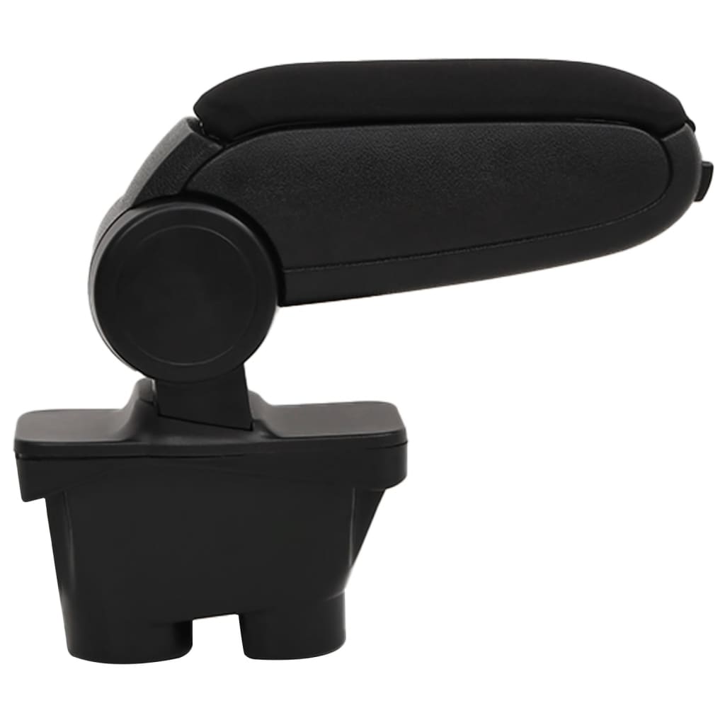 подлокотник для автомобиля, черный, 12x36x(31-46) см, ABS