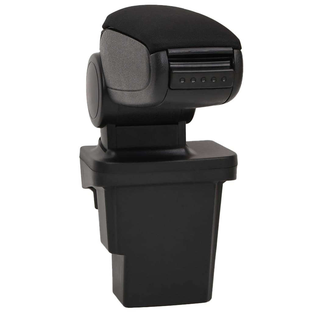 car armrest, black, 17x32x(37-53) cm, ABS