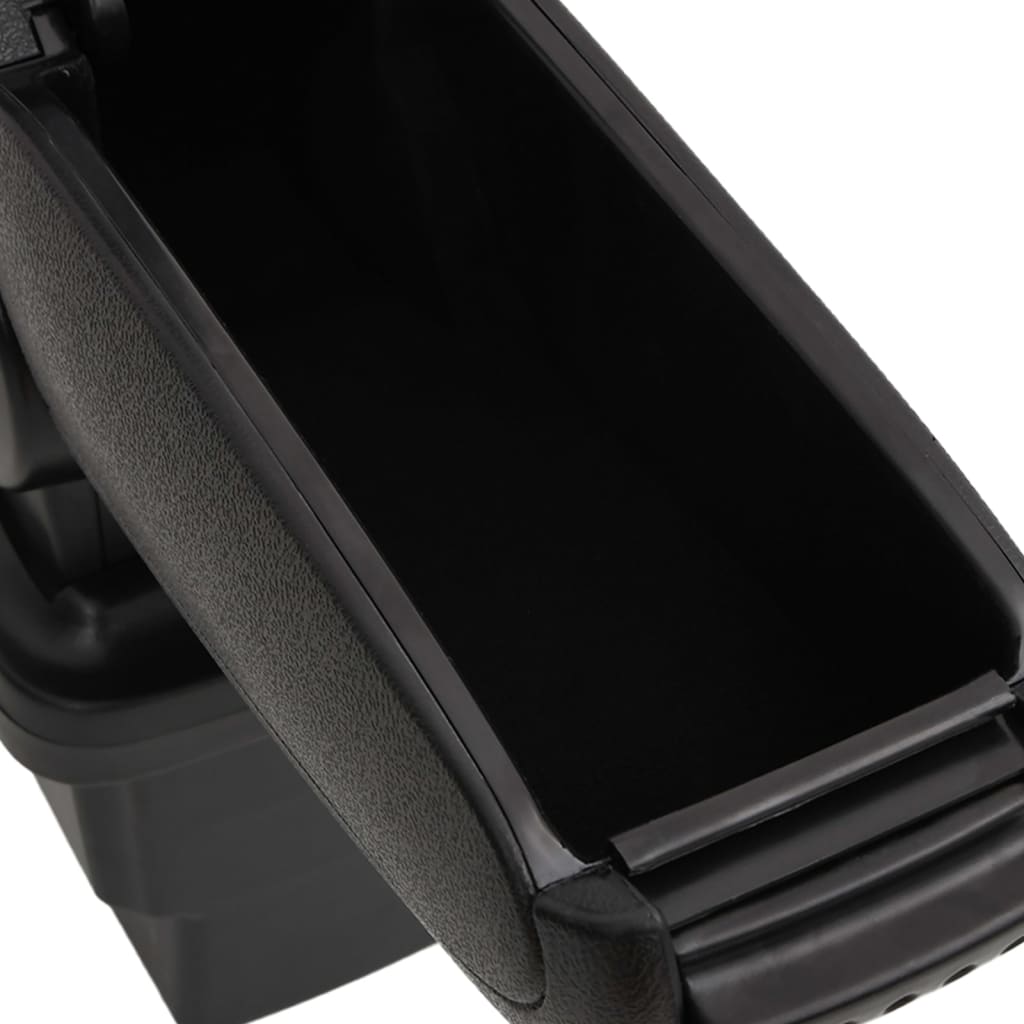 car armrest, black, 17x32x(37-53) cm, ABS