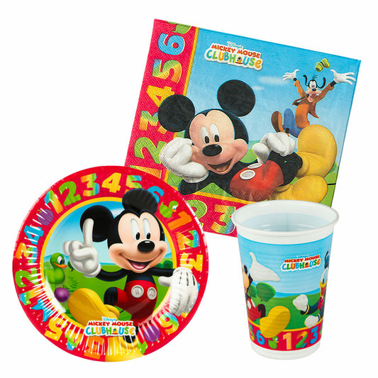 Набор предметов для вечеринки Mickey Mouse (6 штук)